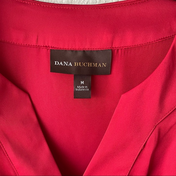 DANA BUCHMAN LACE LONG SLEEVE BLOUSE - Picture 4 of 8